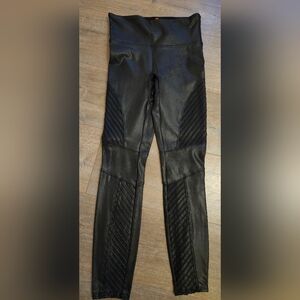 Spanx Moto Leggings Petite Small